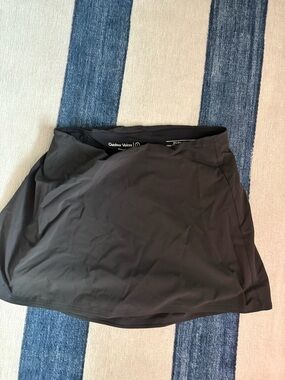 Outdoor Voices Black Athletic Skirt with Built-in Liner